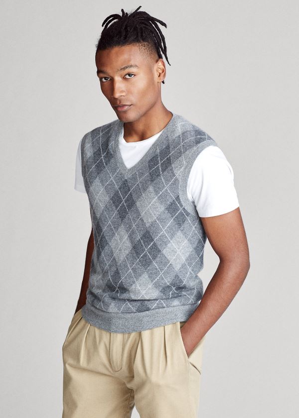 Ralph lauren argyle on sale sweater